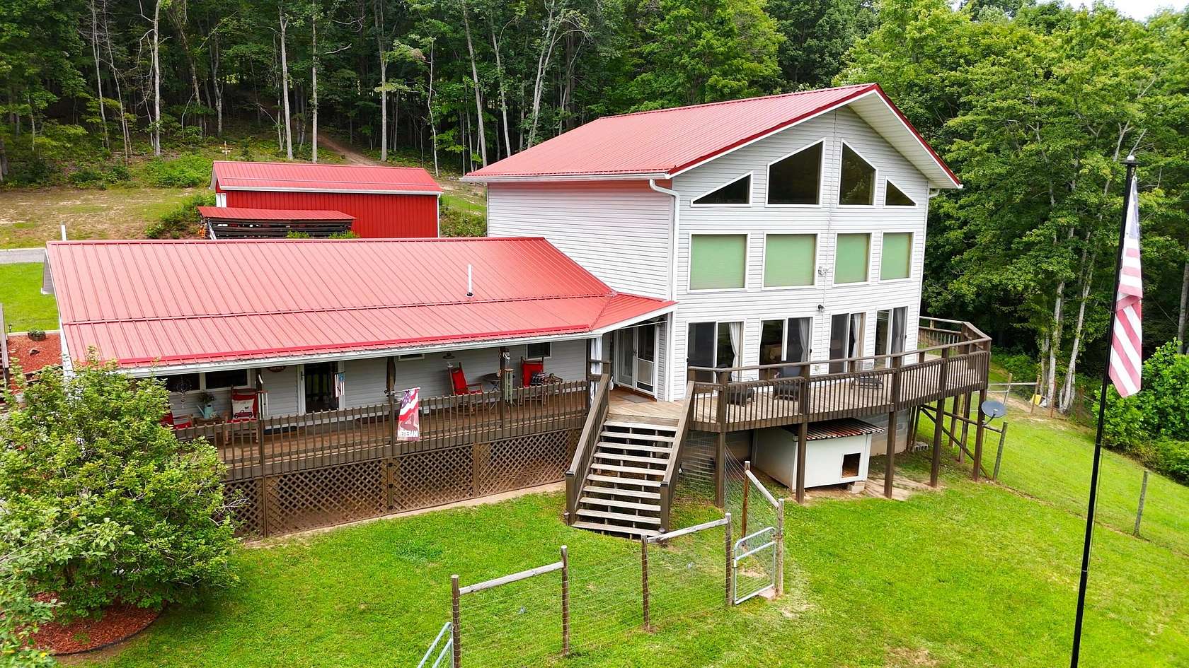 50 Acres of Recreational Land with Home for Sale in Wayside, West Virginia