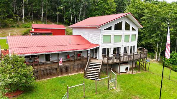 50 Acres of Recreational Land with Home for Sale in Wayside, West Virginia