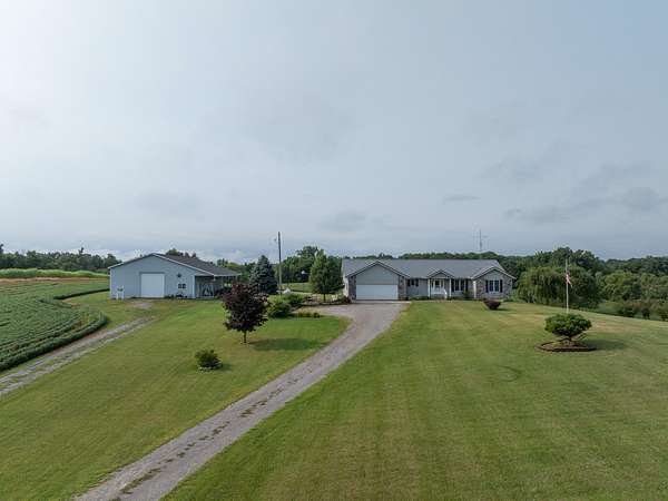 103 Acres of Land with Home for Sale in Pittsford, Michigan