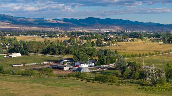 67.2 Acres of Agricultural Land with Home for Sale in Berthoud, Colorado