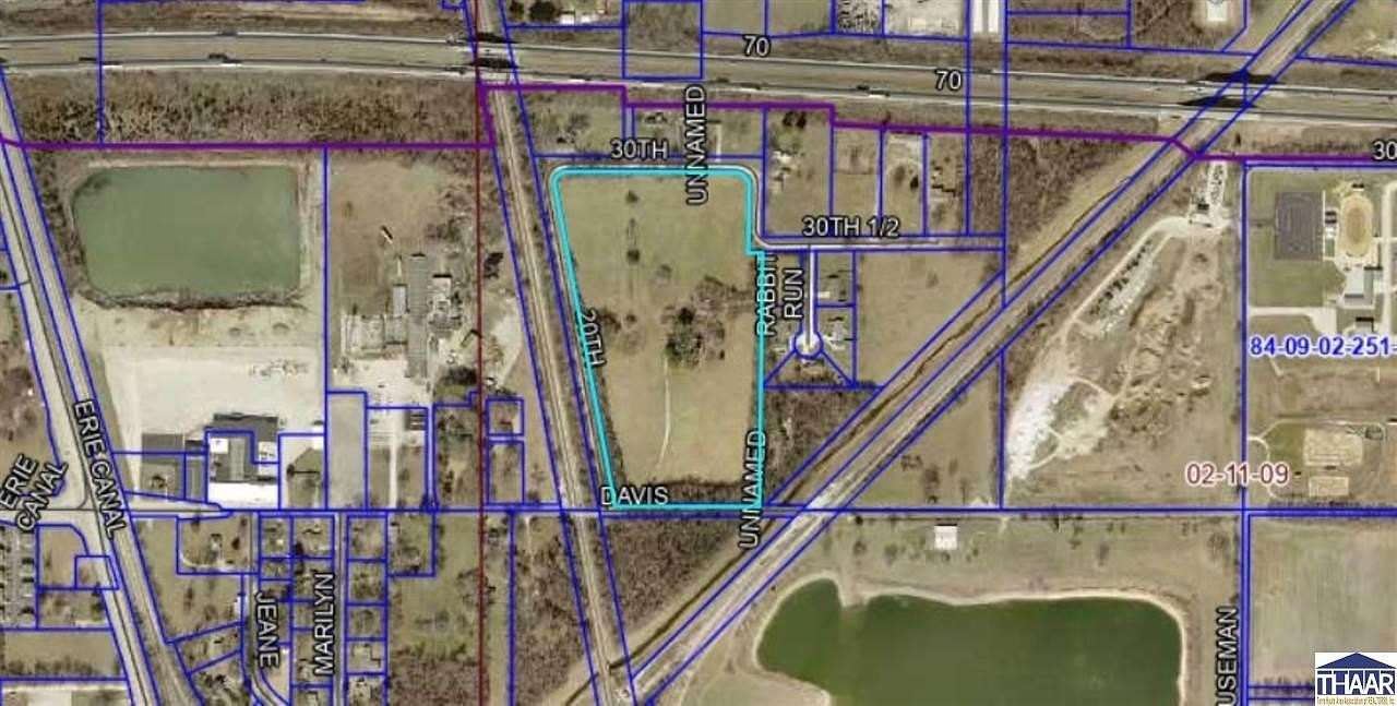 15.1 Acres of Improved Land for Sale in Terre Haute, Indiana