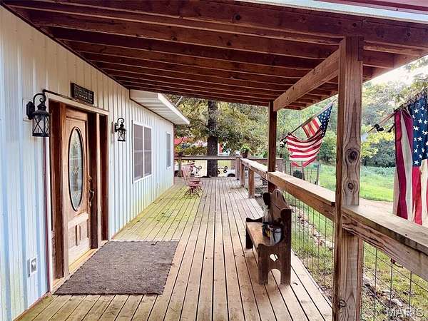 9.55 Acres of Land with Home for Sale in Poplar Bluff, Missouri