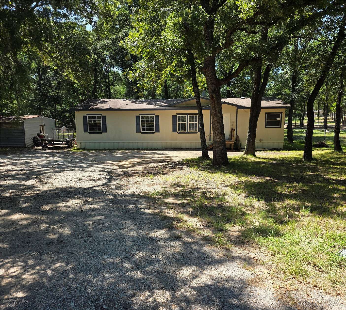 2.23 Acres of Land with Home for Sale in Scurry, Texas