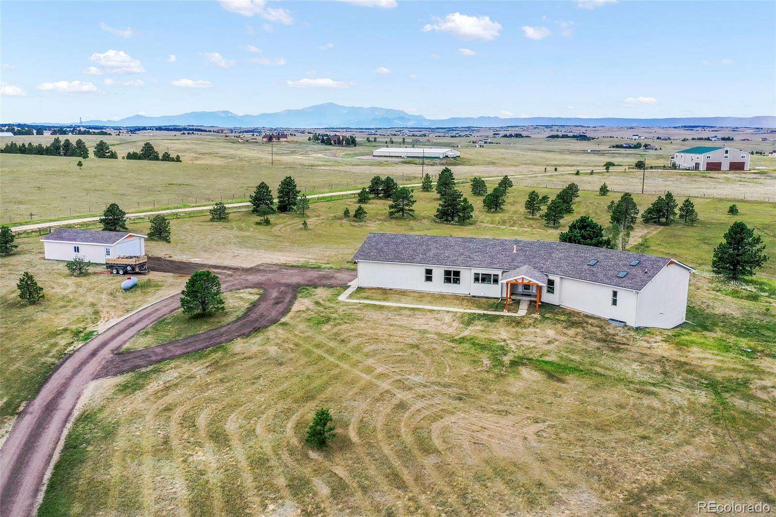 5 Acres of Land with Home for Sale in Colorado Springs, Colorado