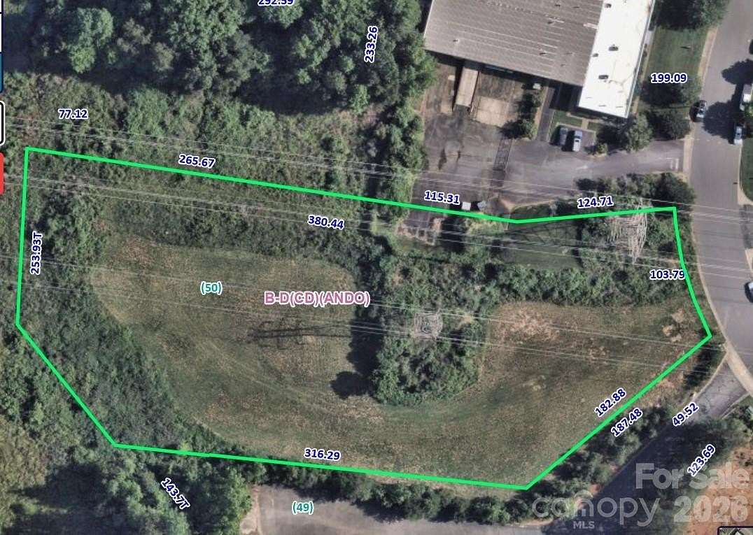 2.28 Acres of Commercial Land for Sale in Charlotte, North Carolina