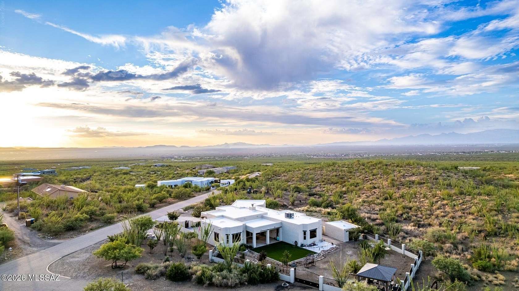 4.1 Acres of Land with Home for Sale in Vail, Arizona