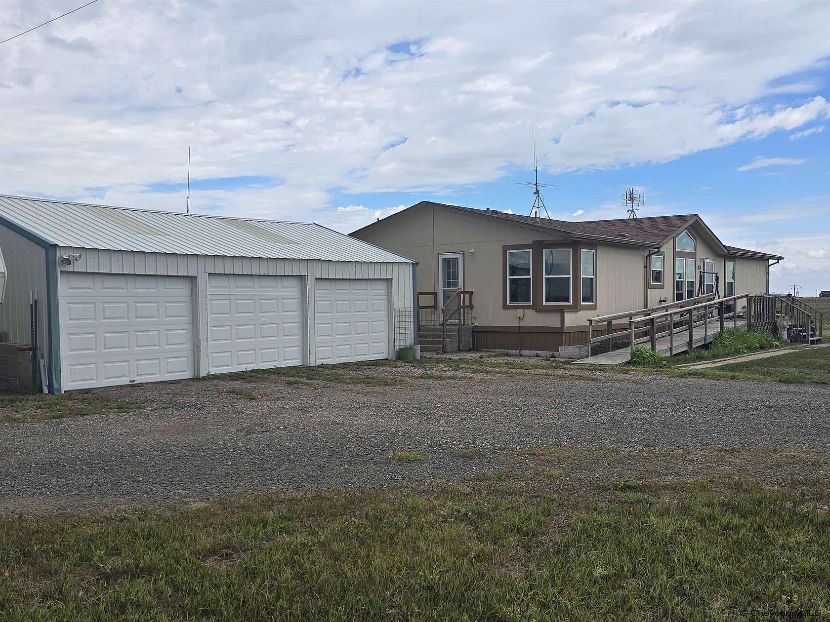 5 Acres of Land with Home for Sale in Cheyenne, Wyoming