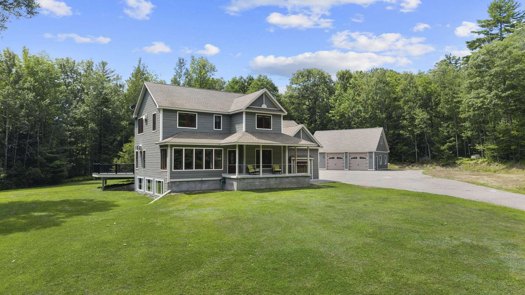 4.76 Acres of Land with Home for Sale in Readfield, Maine