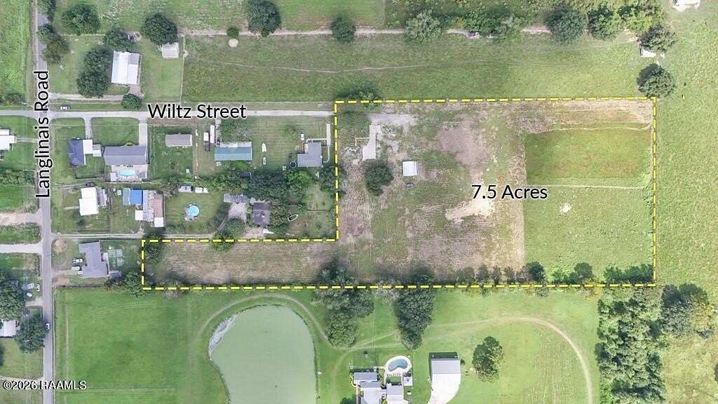 7.5 Acres of Land for Sale in Youngsville, Louisiana