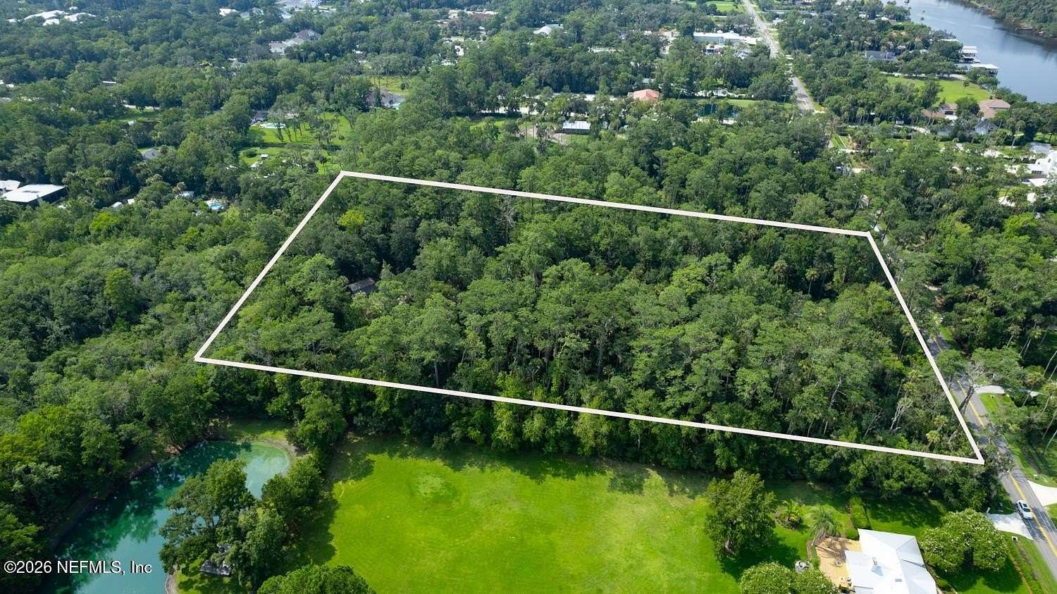 5 Acres of Land with Home for Sale in Ponte Vedra, Florida