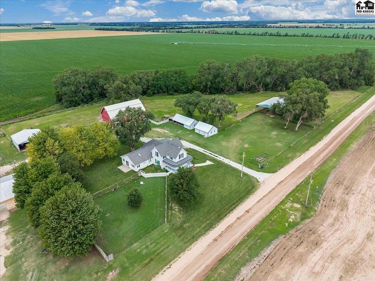 5 Acres of Land with Home for Sale in Mount Hope, Kansas