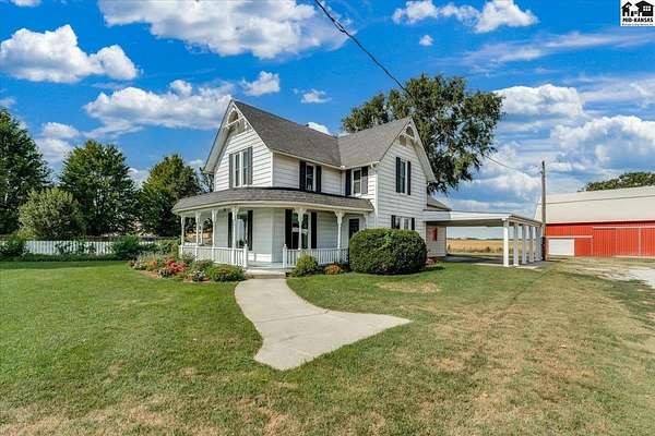 7.65 Acres of Land with Home for Sale in Mount Hope, Kansas