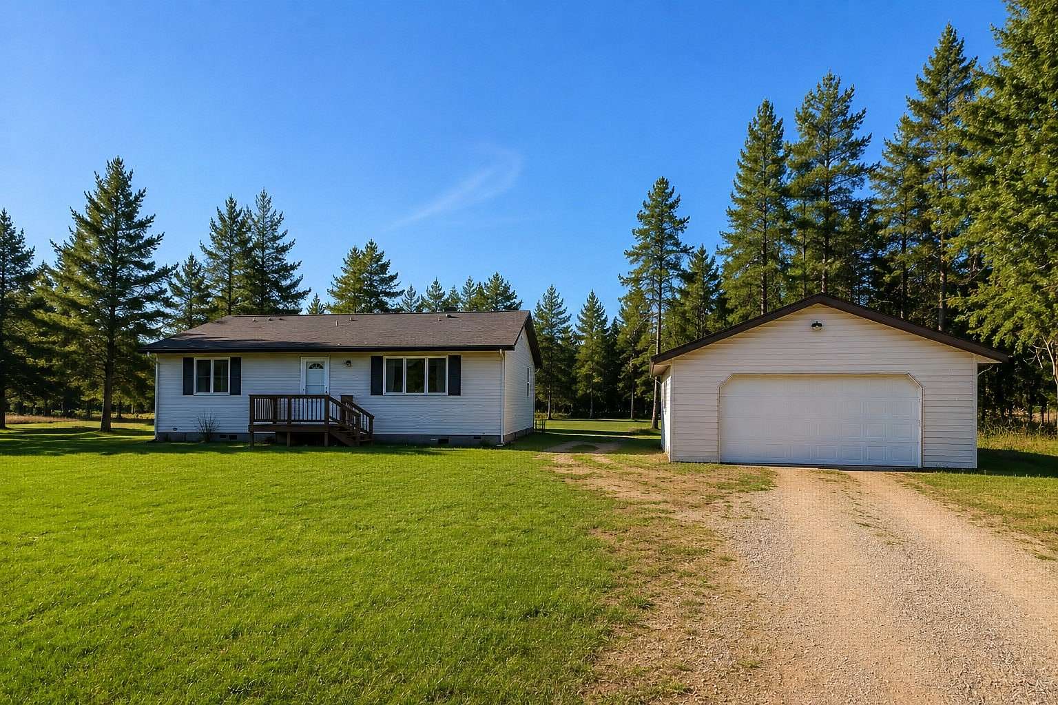 2.5 Acres of Land with Home for Sale in Motley, Minnesota