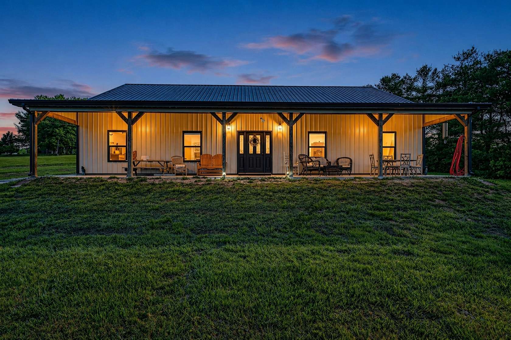 5 Acres of Land with Home for Sale in Bethpage, Tennessee