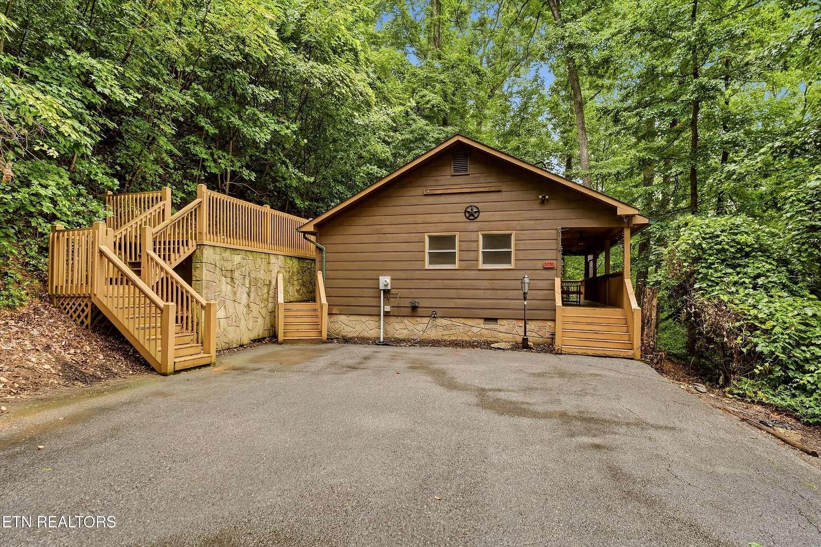 6.56 Acres of Land with Home for Sale in Pigeon Forge, Tennessee