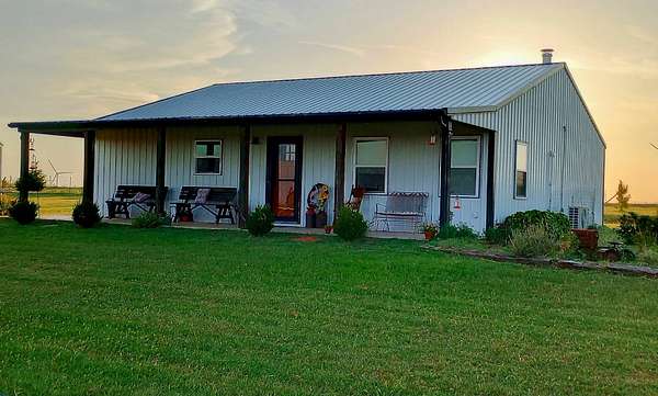 40 Acres of Land with Home for Sale in Orlando, Oklahoma
