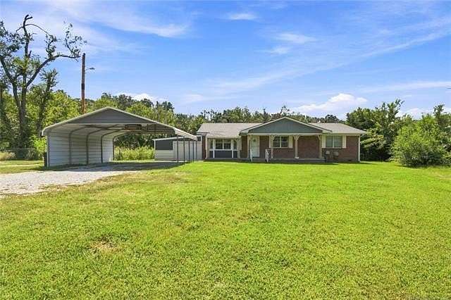 5.5 Acres of Land with Home for Sale in Salina, Oklahoma