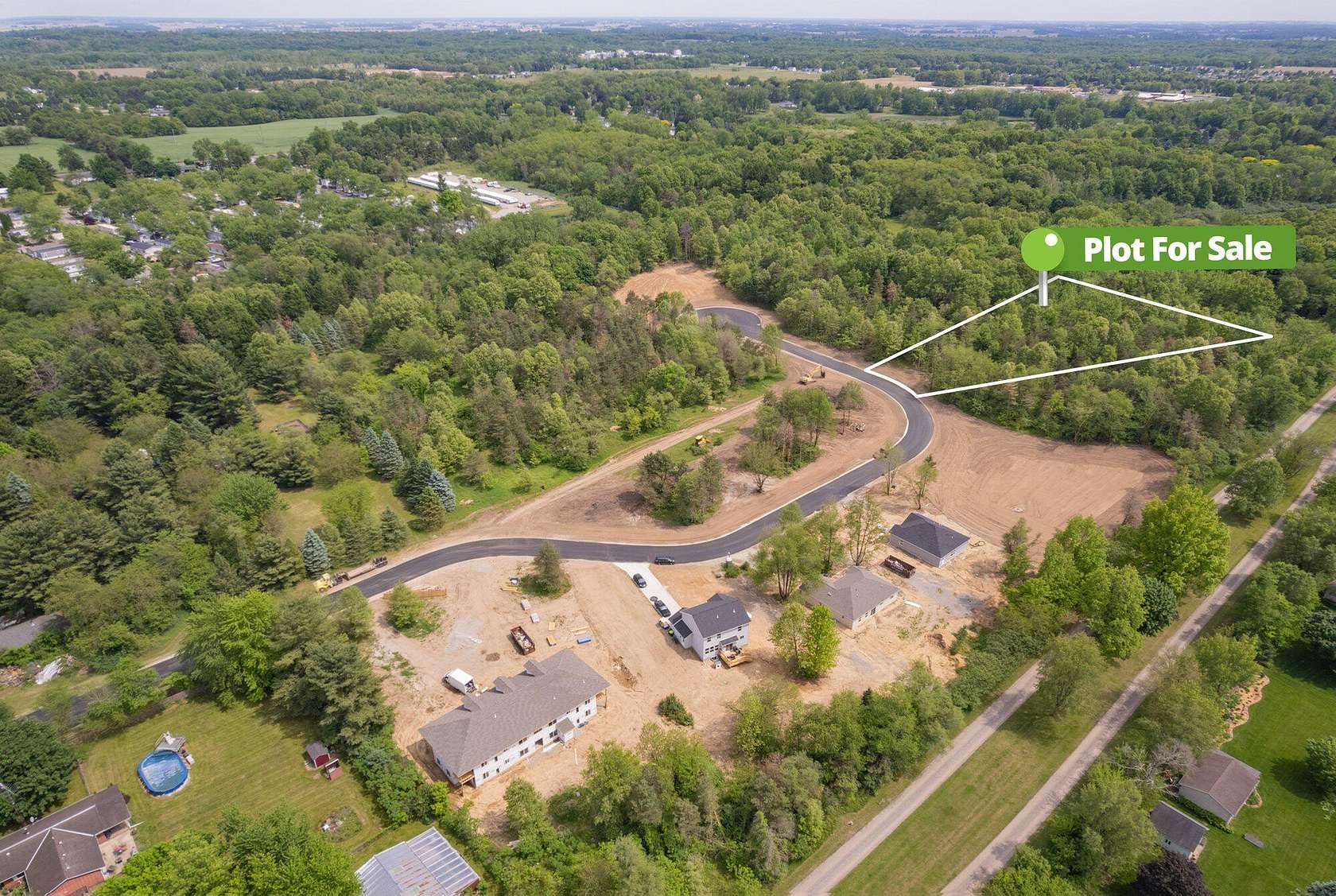 1.63 Acres of Residential Land for Sale in Adrian, Michigan