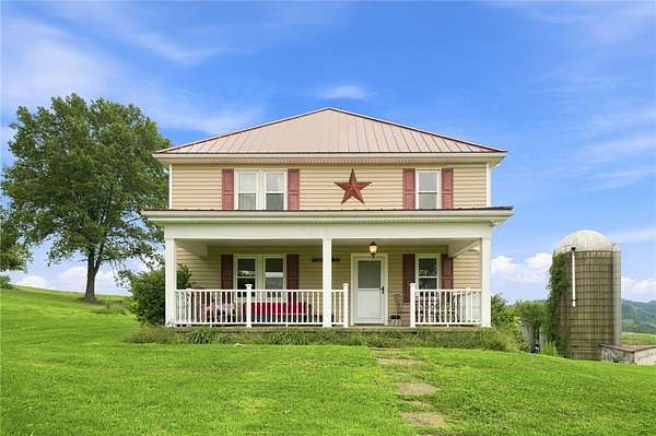 242 Acres of Agricultural Land with Home for Sale in Avella, Pennsylvania