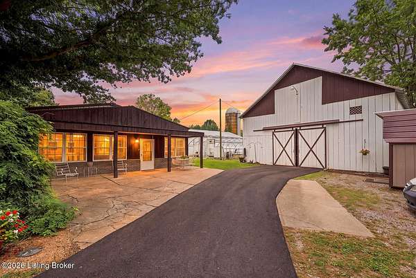 5 Acres of Land with Home for Sale in Shelbyville, Kentucky