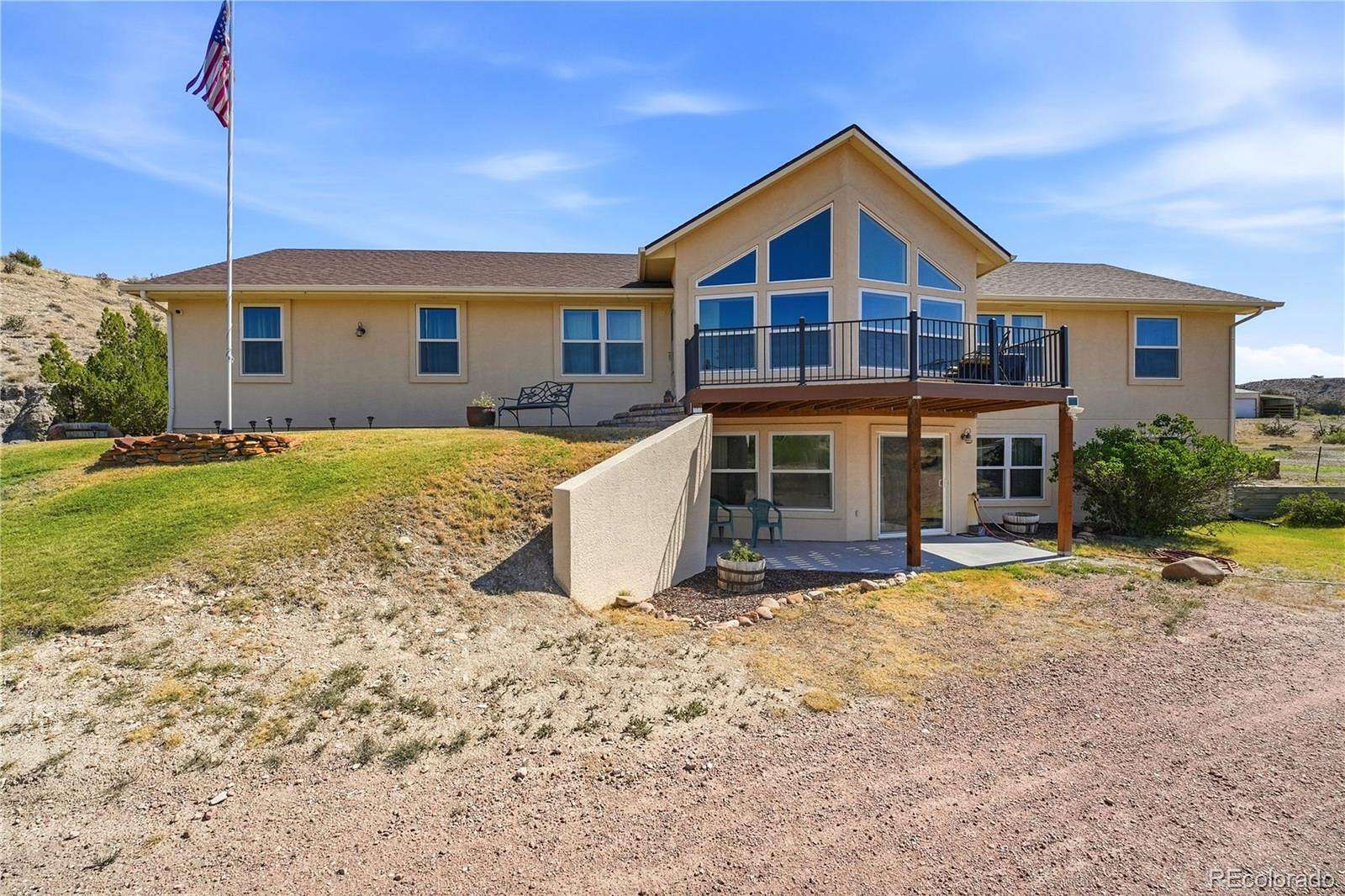 35.3 Acres of Land with Home for Sale in Penrose, Colorado