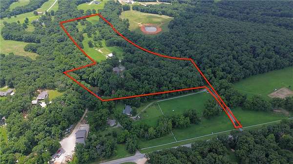 17.4 Acres of Land with Home for Sale in Decatur, Arkansas
