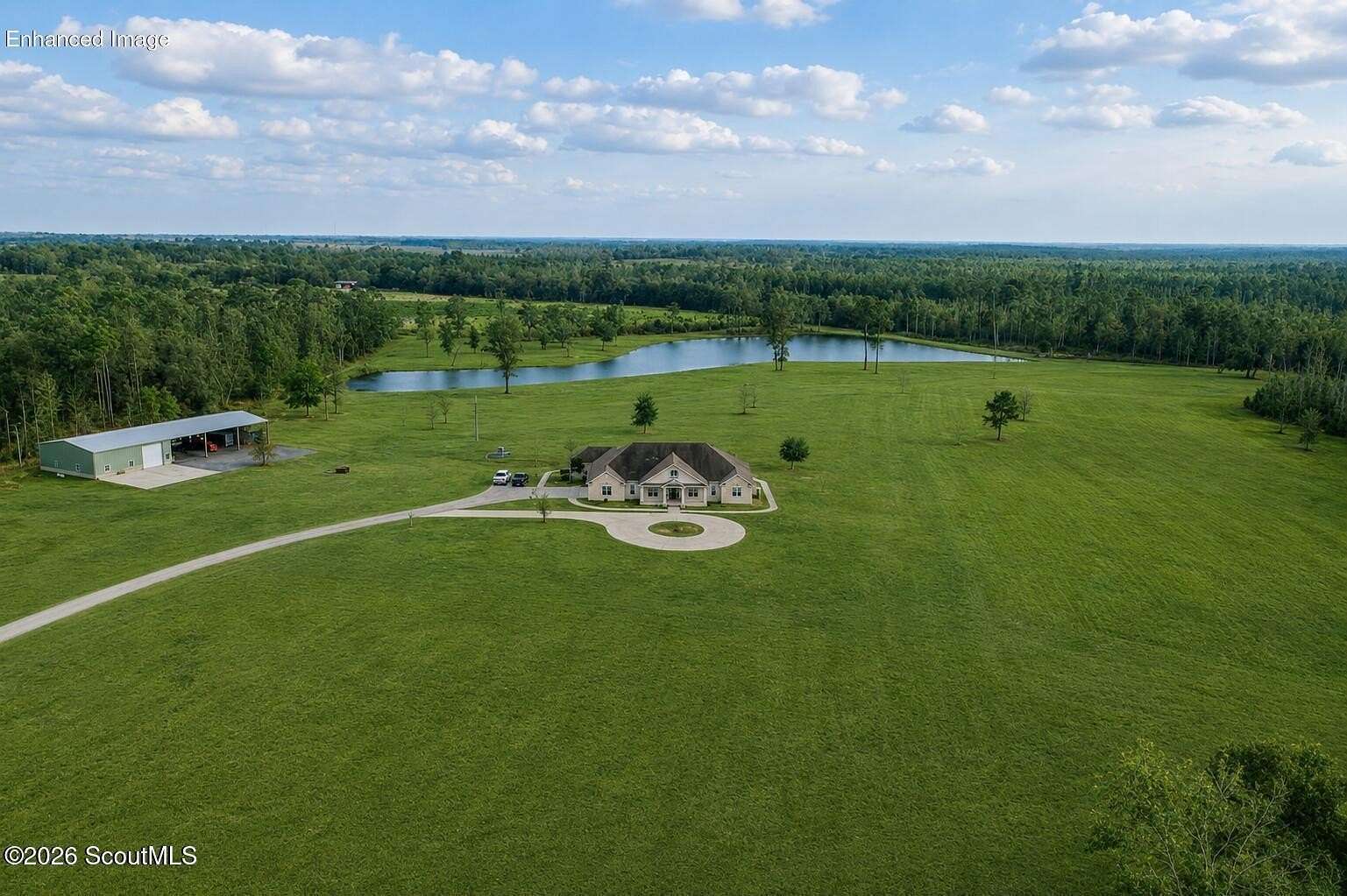 46 Acres of Agricultural Land with Home for Sale in Uvalda, Georgia
