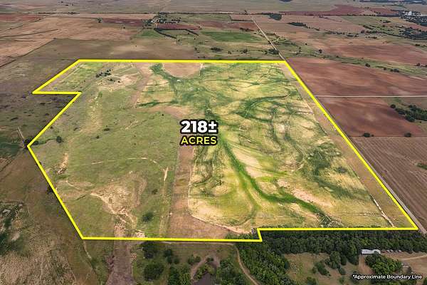 218 Acres of Land for Auction in Zenda, Kansas