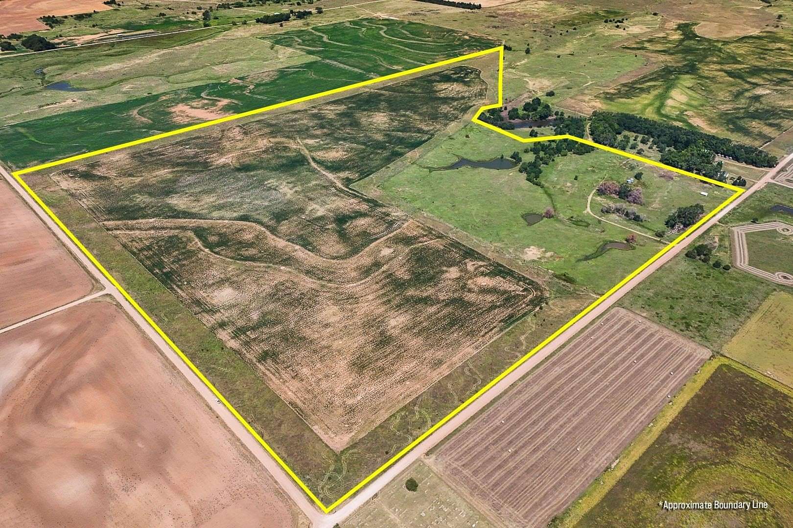 178 Acres of Land for Auction in Zenda, Kansas