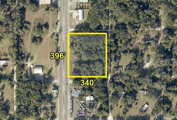 3 Acres of Commercial Land for Sale in Citra, Florida