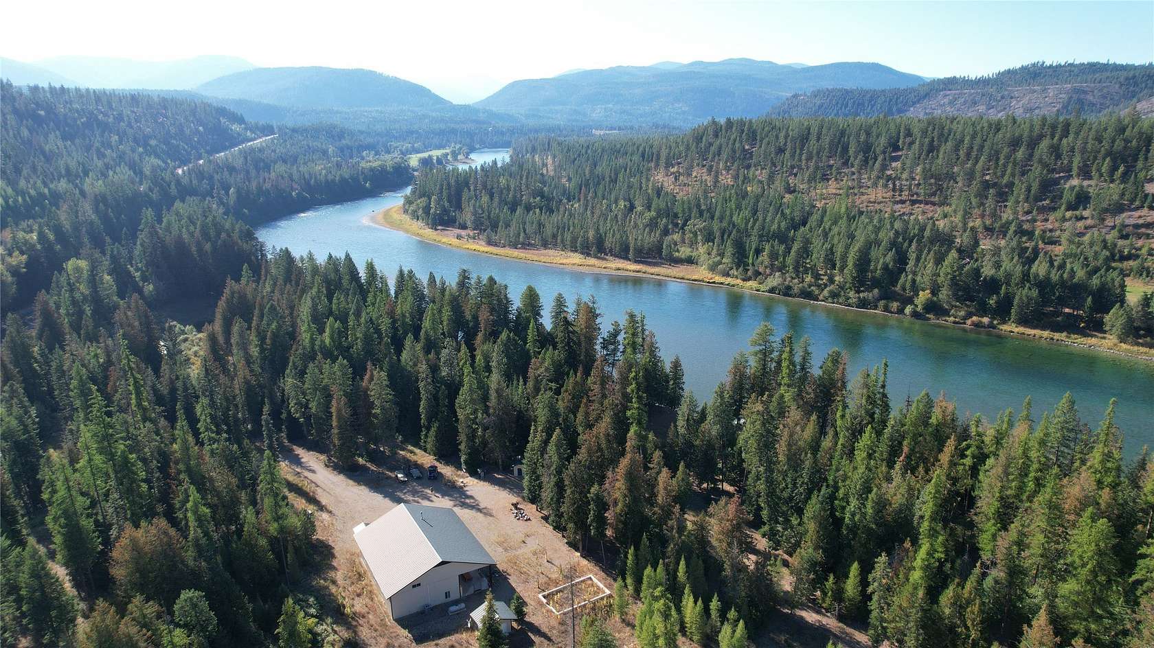 24 Acres of Recreational Land with Home for Auction in Troy, Montana