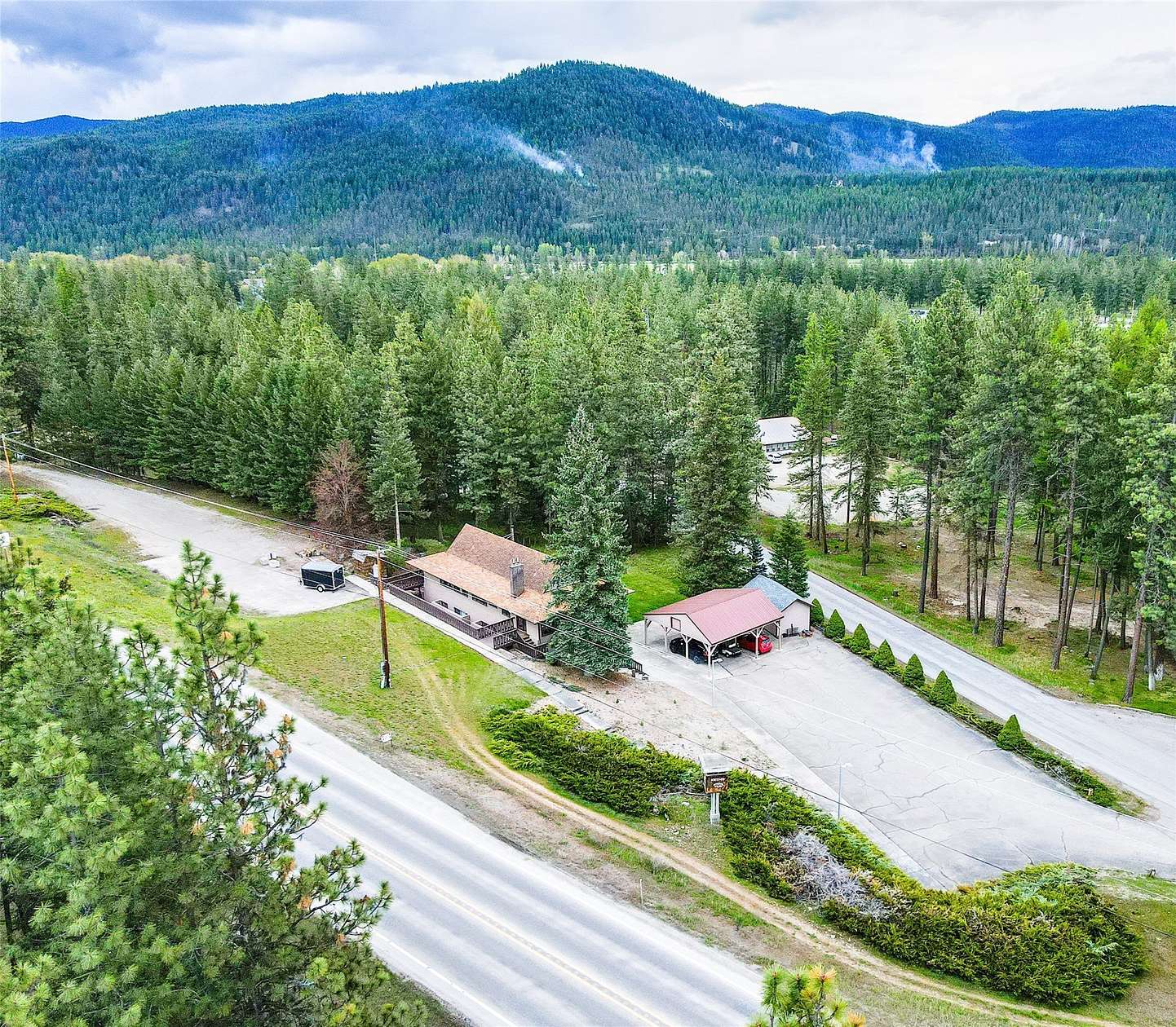 1.56 Acres of Land with Home for Sale in Libby, Montana