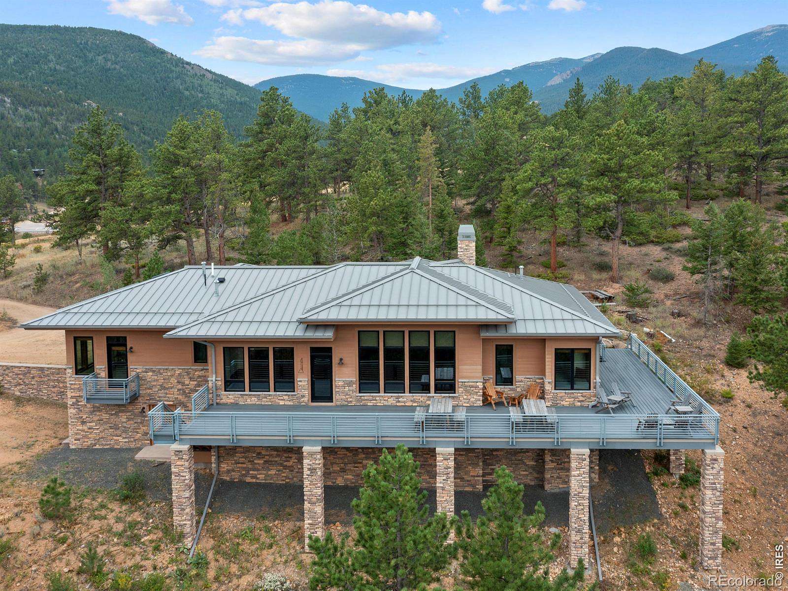 76 Acres of Recreational Land with Home for Sale in Lyons, Colorado