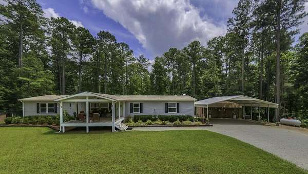 40 Acres of Recreational Land with Home for Sale in Buchanan, Georgia