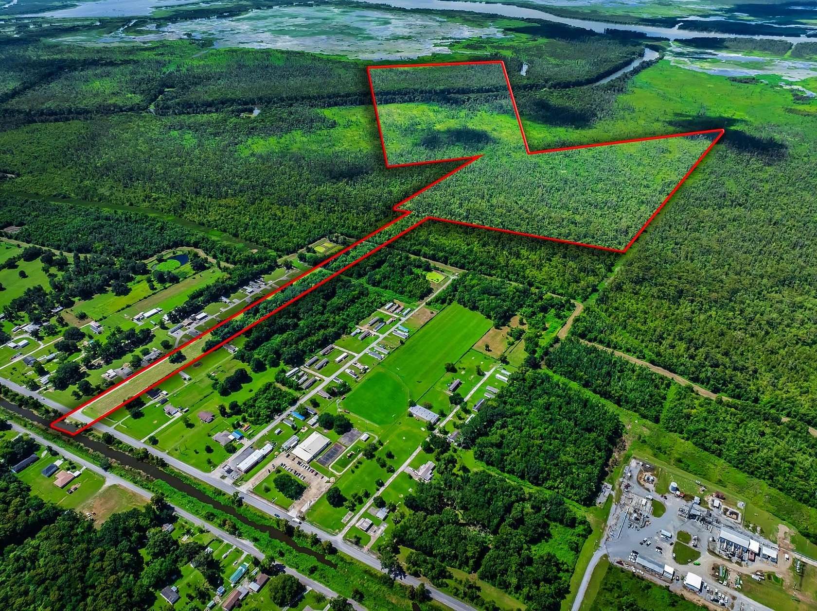 211 Acres of Recreational & Residential Land for Sale in Gibson, Louisiana