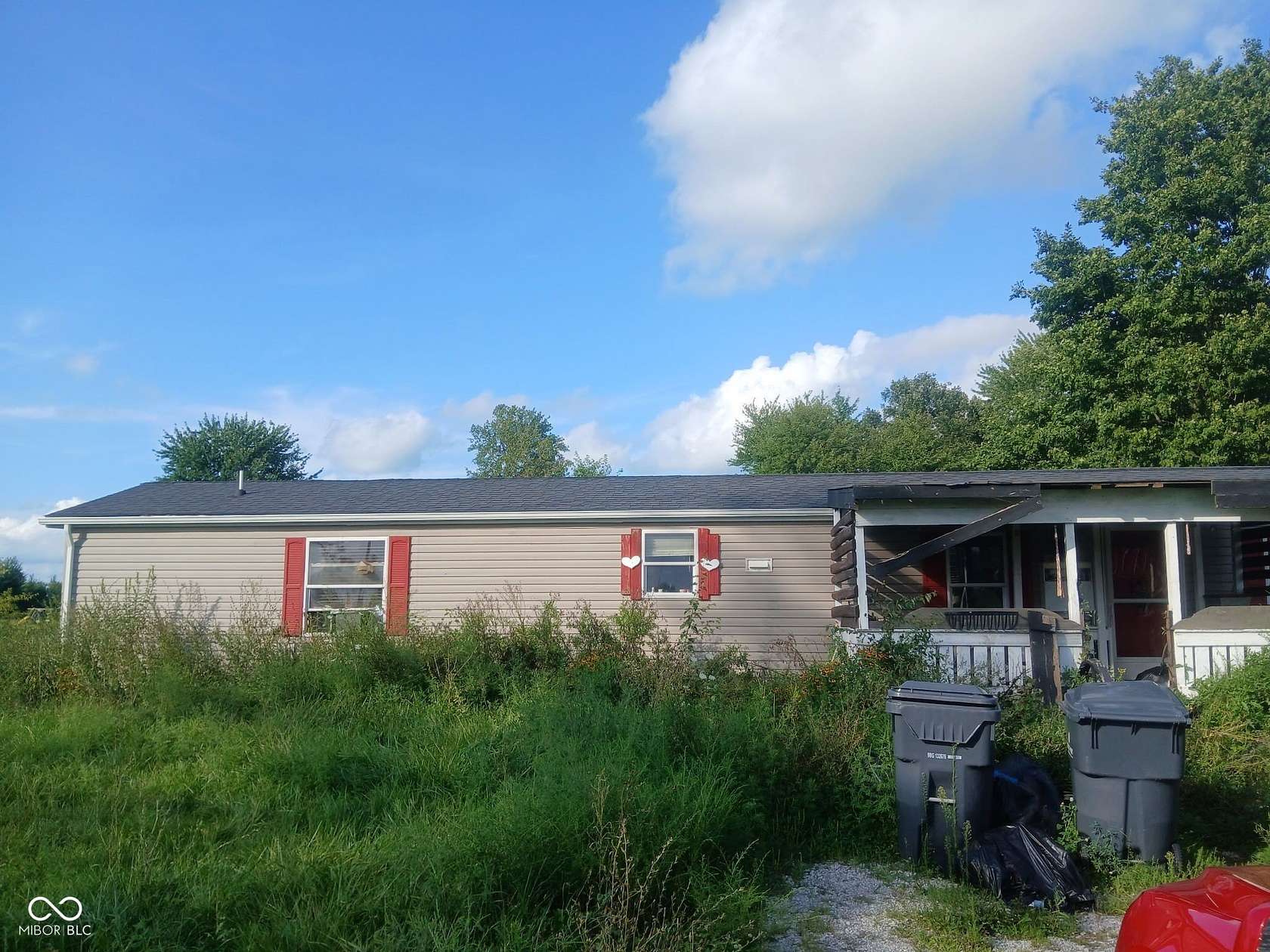 1.65 Acres of Land with Home for Sale in Van Buren, Indiana