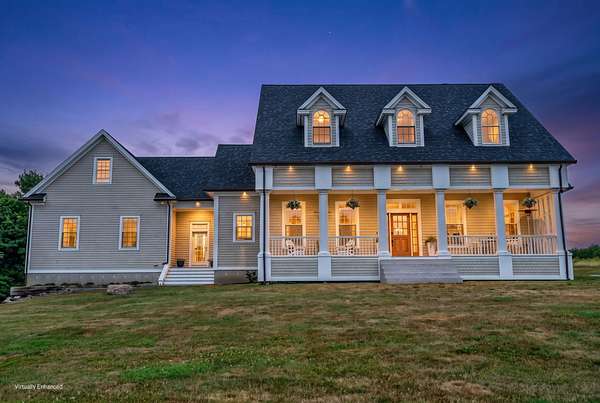 31.8 Acres of Land with Home for Sale in Lincolnville, Maine