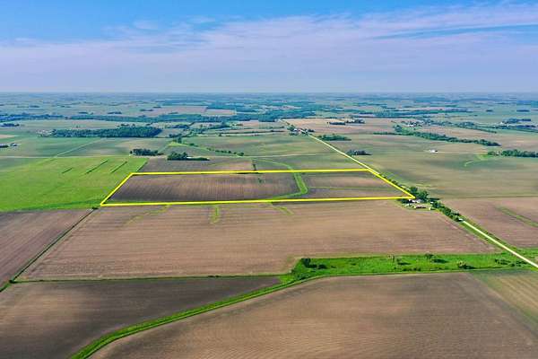 77 Acres of Agricultural Land for Sale in Fredericksburg, Iowa