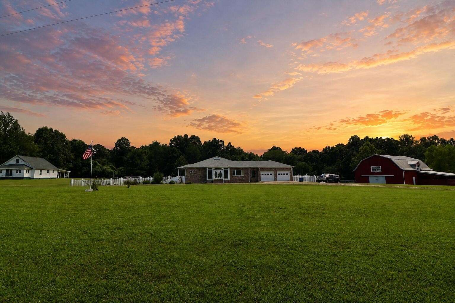 8.37 Acres of Land with Home for Sale in Fancy Farm, Kentucky