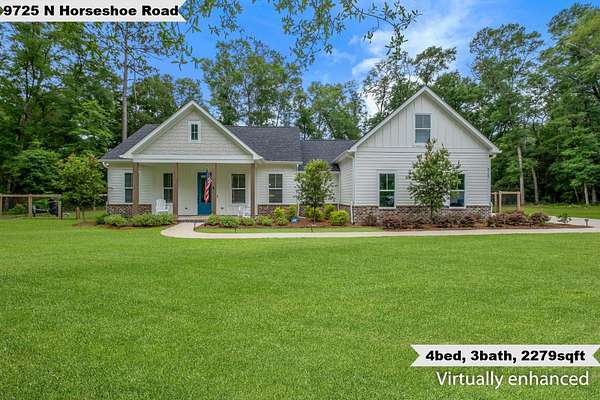 2 Acres of Land with Home for Sale in Tallahassee, Florida
