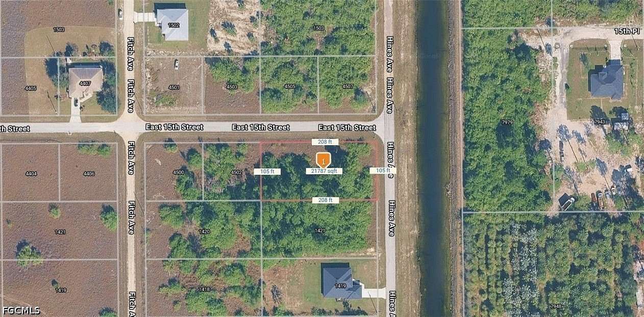 0.5 Acres of Residential Land for Sale in Lehigh Acres, Florida