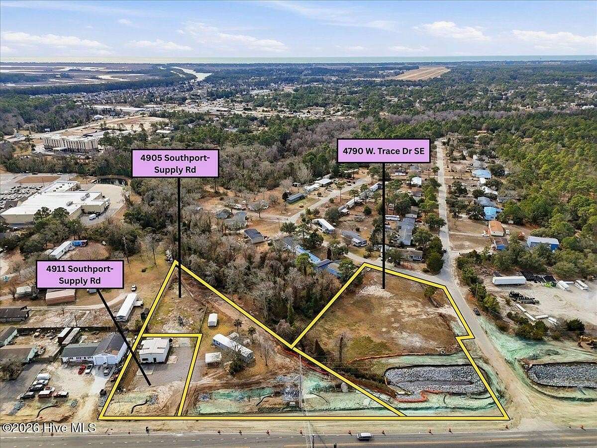1.5 Acres of Commercial Land for Sale in Southport, North Carolina