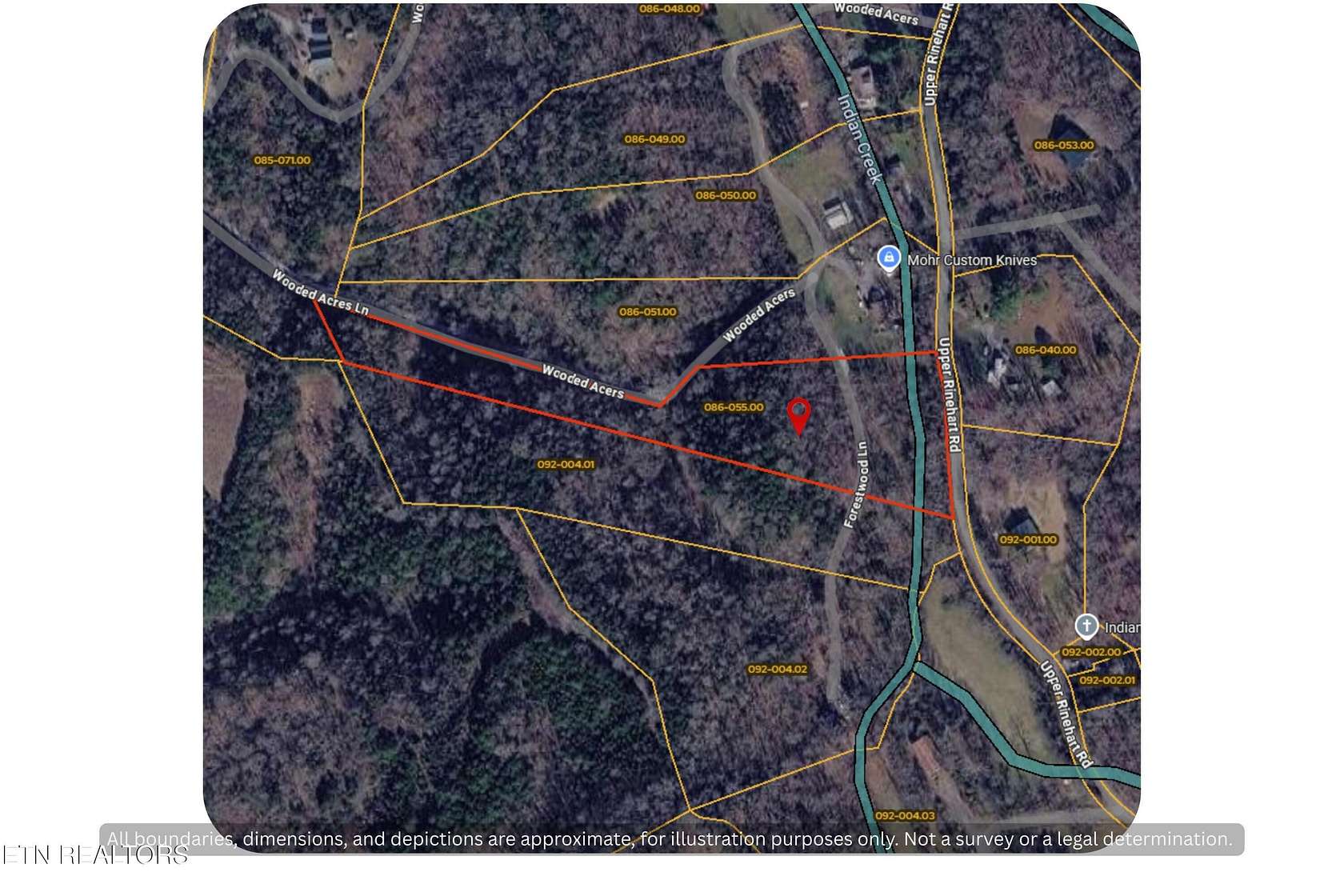 5 Acres of Residential Land for Sale in Dandridge, Tennessee