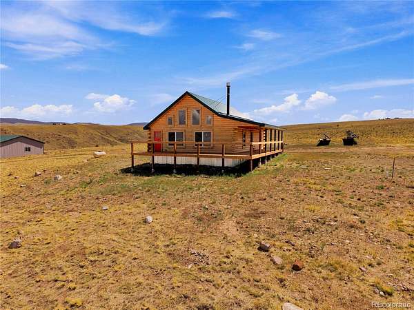 36.2 Acres of Recreational Land with Home for Sale in Westcliffe, Colorado