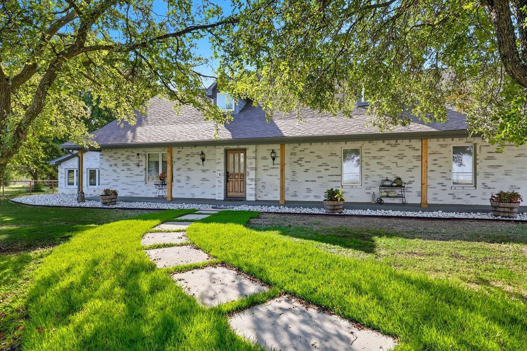2.38 Acres of Land with Home for Sale in Krum, Texas