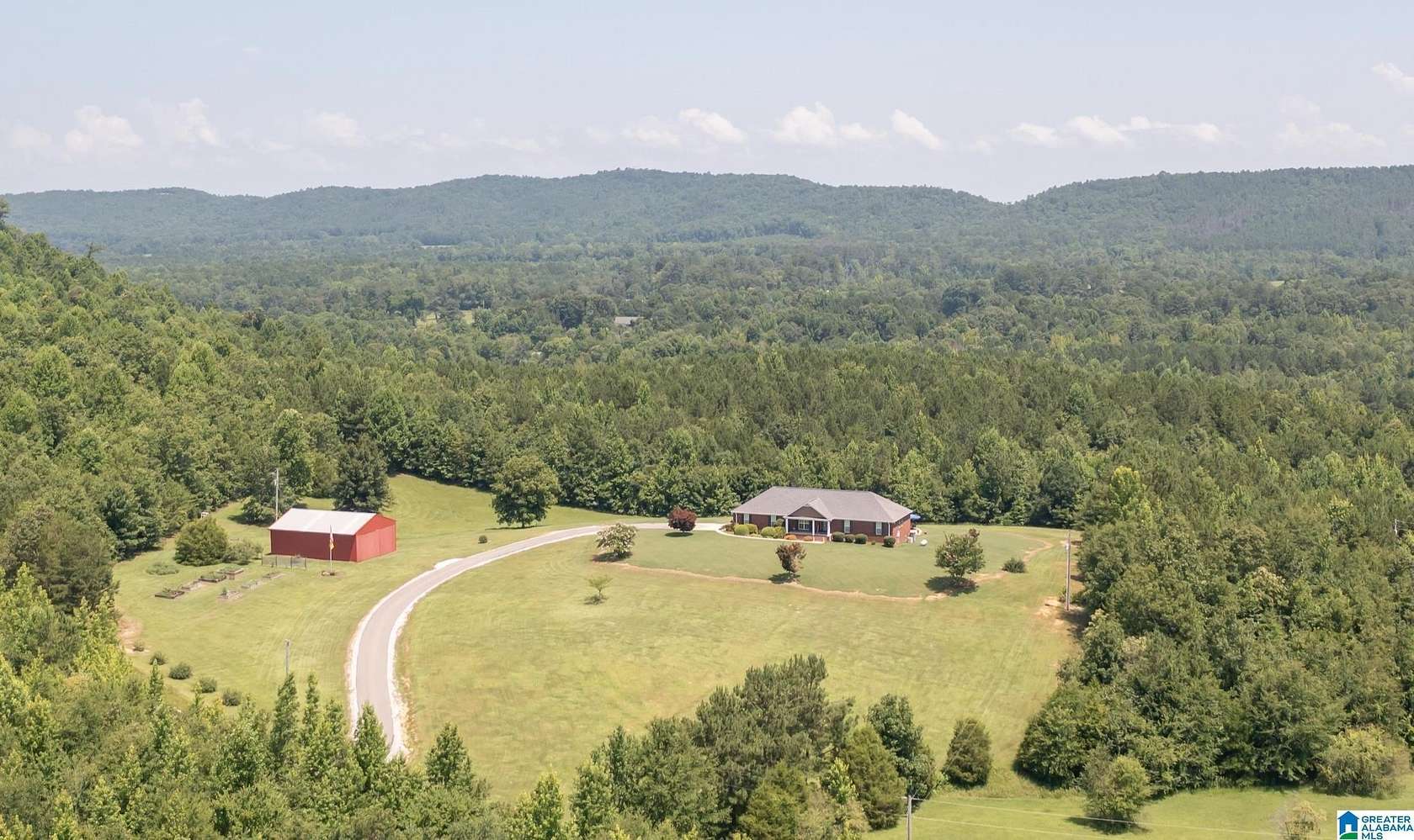 14.2 Acres of Land with Home for Sale in Jacksonville, Alabama