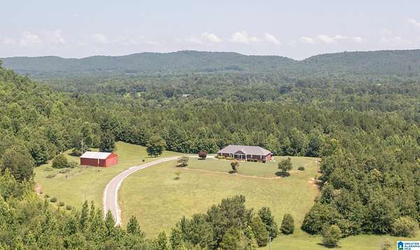 14.2 Acres of Land with Home for Sale in Jacksonville, Alabama