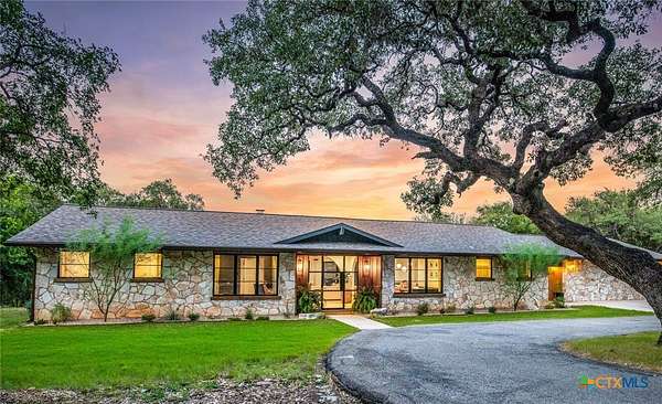 6.43 Acres of Land with Home for Sale in New Braunfels, Texas