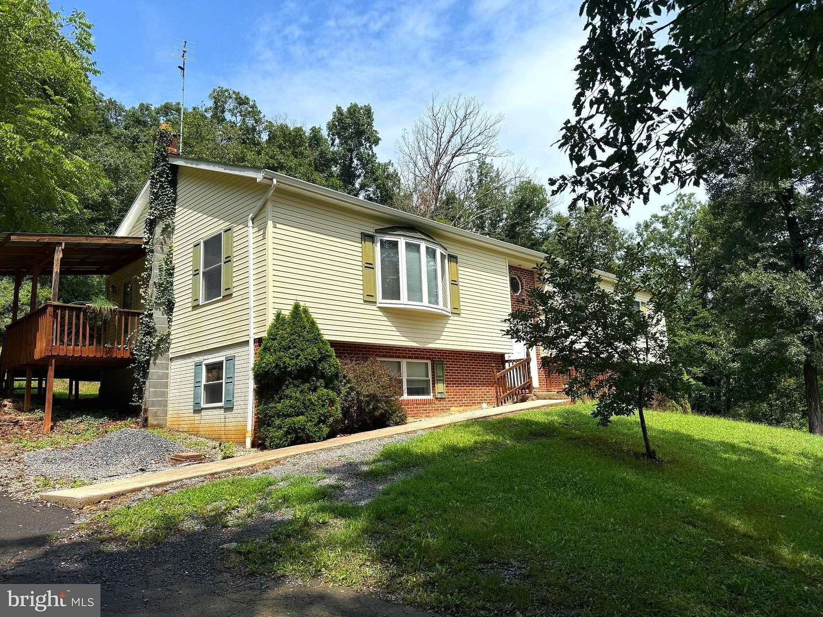2.63 Acres of Land with Home for Sale in Moorefield, West Virginia