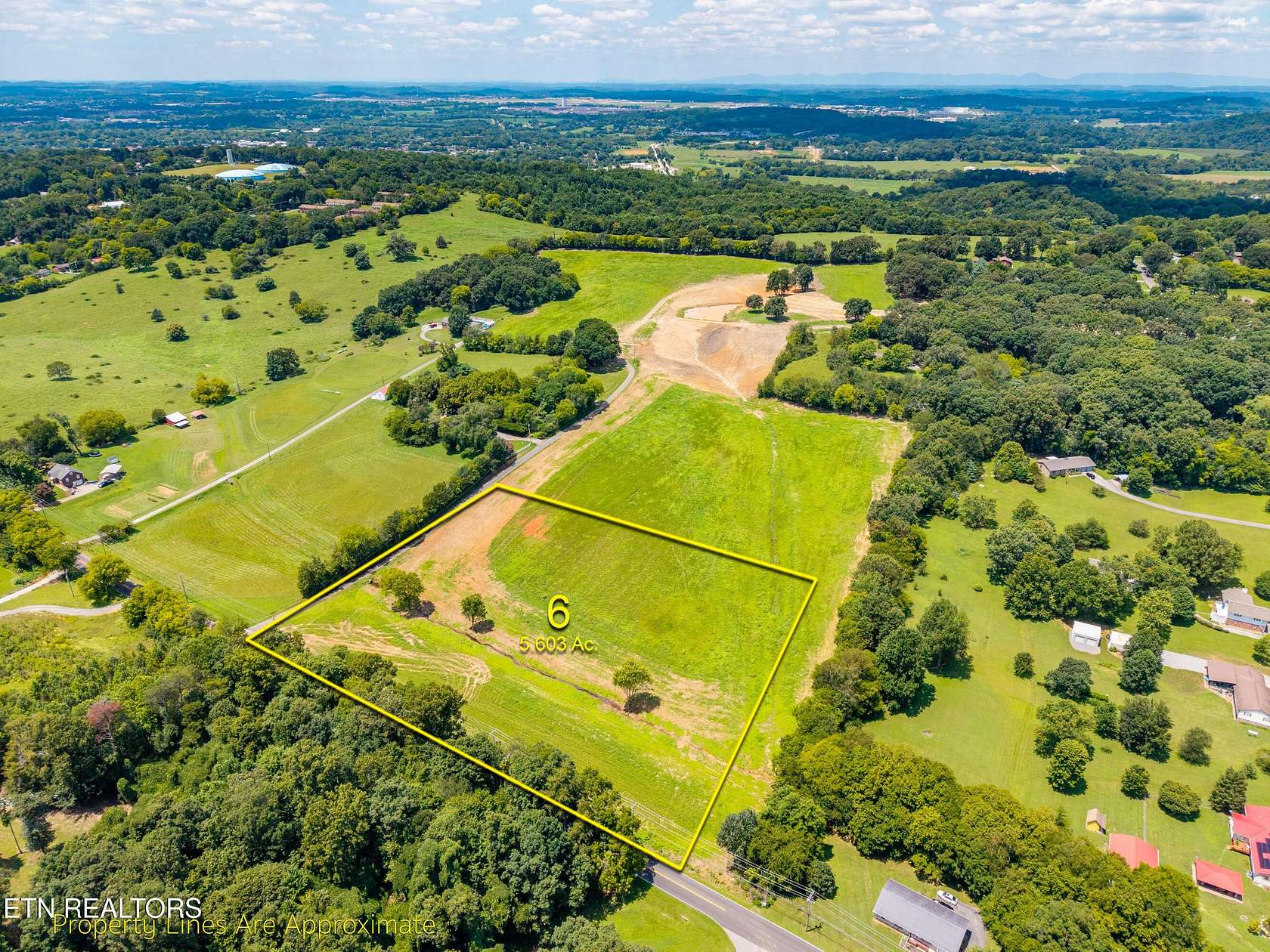 5.6 Acres of Land for Sale in Maryville, Tennessee